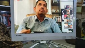 Prof A Rahman, Pemantik Dialog Virtual Seri 2 Forum Dosen Sulsel Soal Arah Kebijakan Belajar Daring Covid-19