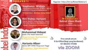 STIE Nobel Indonesia Gelar Serial Webinar Kewirausahaan