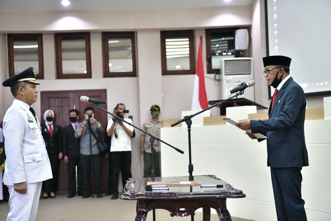 Prof Yusran Yusuf Resmi dilantik sebagai PJ Wali Kota Makassar