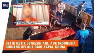 Diduga Perbudakan, Minum Air Asin, Jenazah ABK Indonesia di Kapal China Dibuang ke Laut