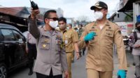 Petugas Perketat Pemeriksaan Bagi Pengendara yang akan Masuk ke Gowa