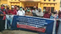 Wabup Bantaeng Terharu, Terima Bantuan Peduli Bencana dari Unismuh Makassar