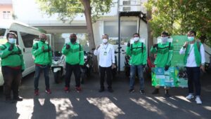 Yusran Launching Hygine Transportation di Makassar