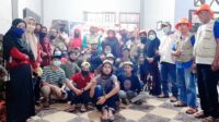 Plt. Lurah dan Ketua LPM Biring Romang Lepas Keberangkatan Relawan Muda Birma Peduli ke Bantaeng