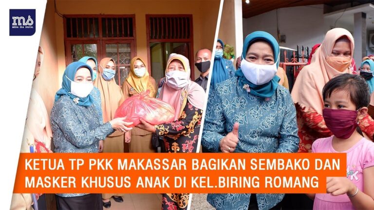 Kunjungi Kel. Biring Romang, Ketua TP PKK Kota Makassar Bagikan Sembako dan Masker Khusus Anak 5 maxresdefault 1