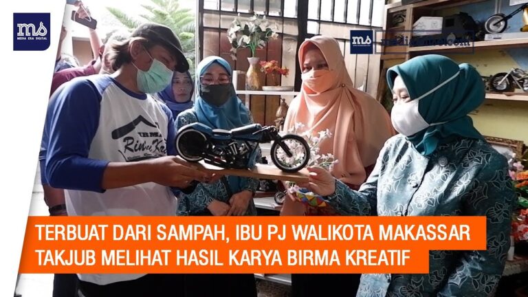 Terbuat Dari Sampah, Ibu PJ Walikota Makassar Takjub Melihat Hasil Karya Birma Kreatif 5 maxresdefault 2