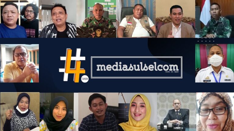 Ucapan Selamat HUT 4 Tahun Mediasulsel.com 6 Ucapan Selamat HUT 4 Tahun MEDIASULSEL.COM