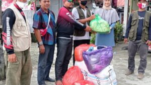 Bantuan Jamaah Masjid Nurul Tijarah Sinjai dan BAZNAS Telah Diterima Korban Bencana Masamba