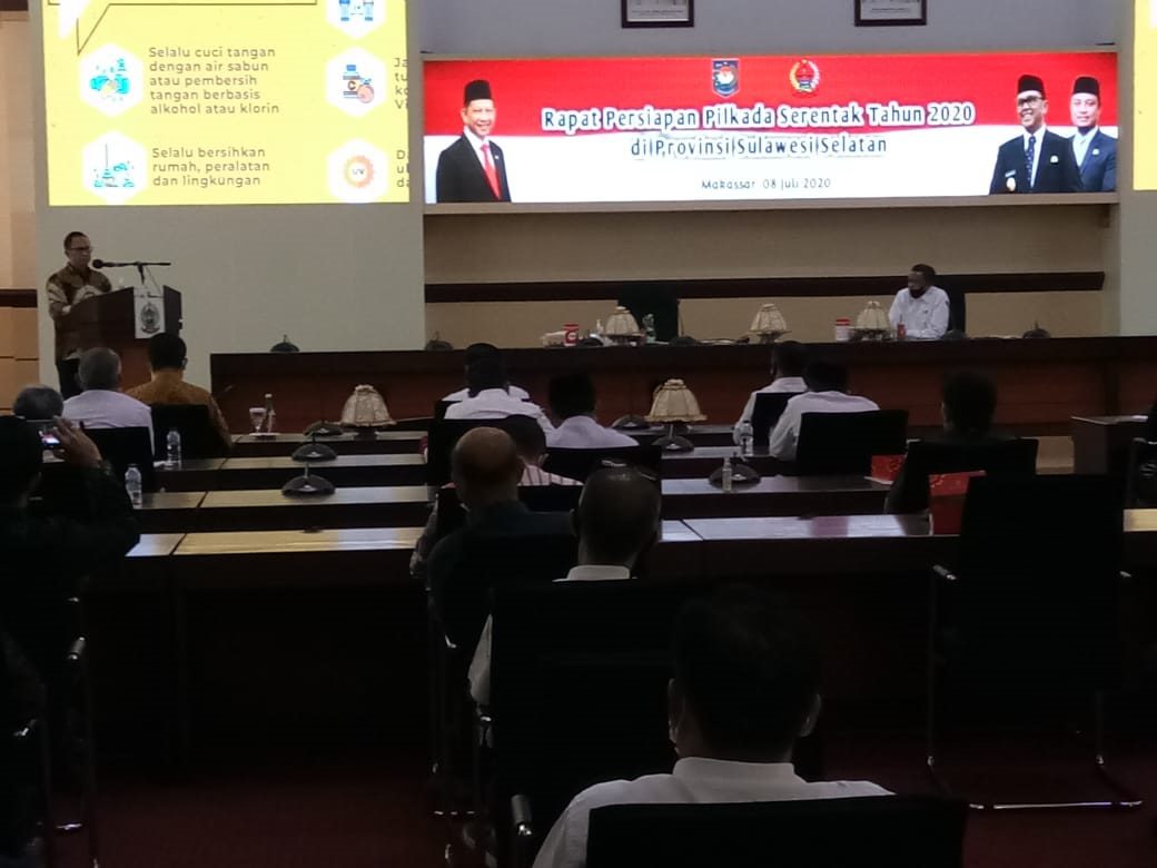 Gubernur Sulsel Antisipasi 6 Daerah Zona Merah Jelang Pilkada Serentak