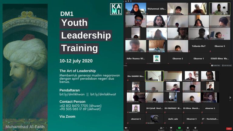 KAMMI Turki Gelar Daurah Marhalah I Secara Virtual Perdana 7 KAMMI Turki