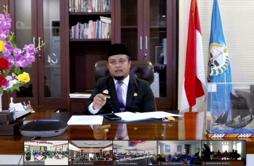 Wagub Sulsel ikuti HUT Kota Palopo ke 18 Tahun Secara Virtual