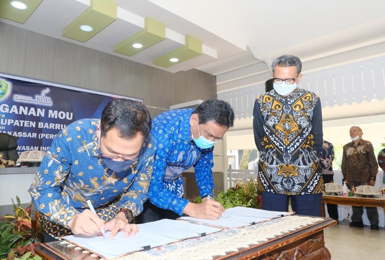 Barru Gandeng PT. KIMA Kelola Kawasan Ekonomi Khusus