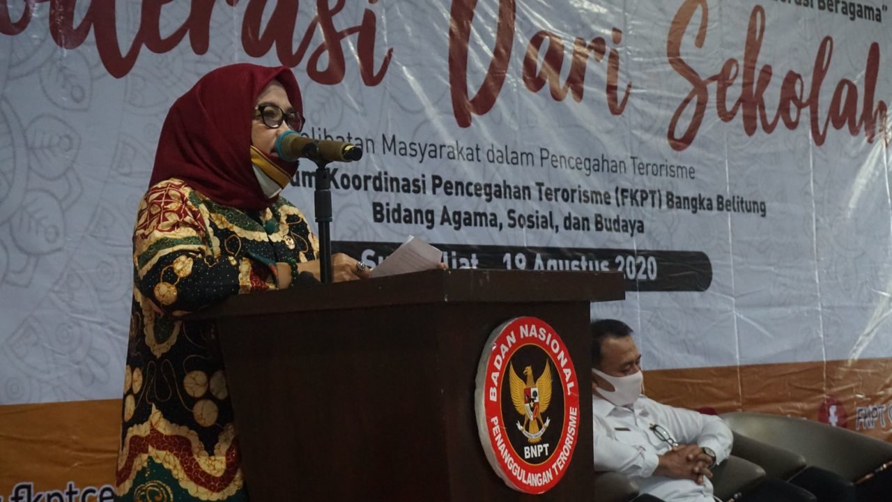 BNPT Beberakan Ciri Radikalisme dan Cara Mencegahnya Kepada Guru Agama se-Kabupaten Bangka