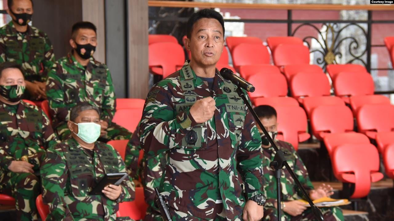 Kepala Staf TNI Angkatan Darat (AD) Andika Perkasa 