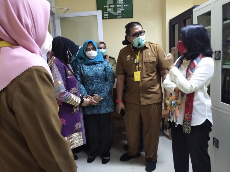 Puncak Peringatan HAN 2020 Tingkat Sulsel Menteri PPPA Kunjungi Puskesmas Makkasau 1