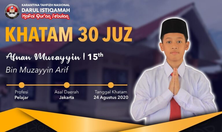 Putra Wakil Ketua DPRD Sulsel Berhasil Khatam 30 Juz Al-Quran di Gowa 3 Putra Wakil Ketua DPRD Sulsel Berhasil Khatam 30 Juz Al-Quran di Gowa