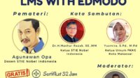 Kerjasama FKKG Makassar, STIE Nobel Indonesia Fasilitasi Pelatihan LMS untuk Guru