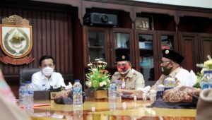 Temui Prof Rudy, Kwarcab Pramuka Makassar Gelar Apel Hari Jadi Peramuka