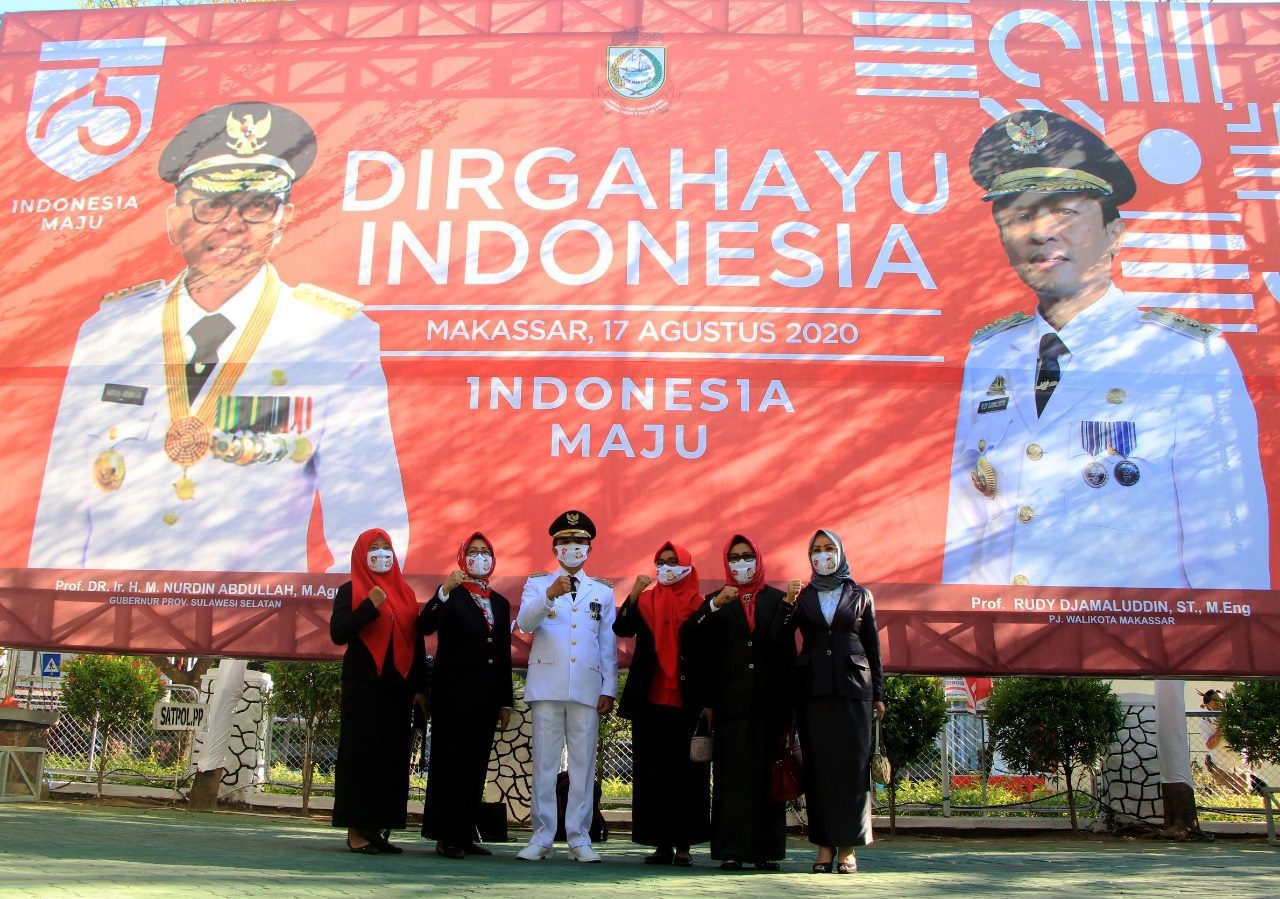 Upacara HUT Kemerdekan RI ke 75 Prof Rudy Ayo Berperang Melawan Covid 19 1