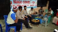 Kunjungi Kelurahan Biring Romang, Kapolsek Manggala Himbau Warga terapkan Protokol Kesehatan