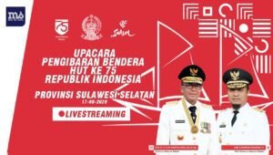 LIVE: Upacara Pengibaran Bendera HUT ke-75 Kemerdekaan RI | Provinsi Sulsel
