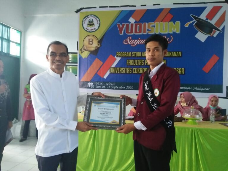 Andi Muh Hilal Lulusan Terbaik Fakultas Perikanan UCM 5 Andi Muh Hilal Lulusan Terbaik Fakultas Perikanan UCM