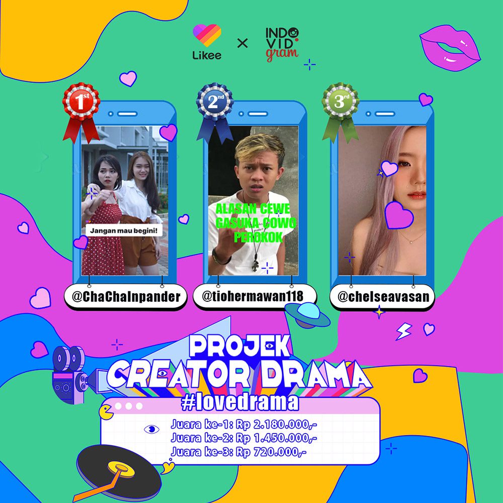 Hidupmu Penuh Drama? Kenapa Nggak Dibikin Konten yang Bisa Menghasilkan? 2 Foto 1 Likee Creator Program