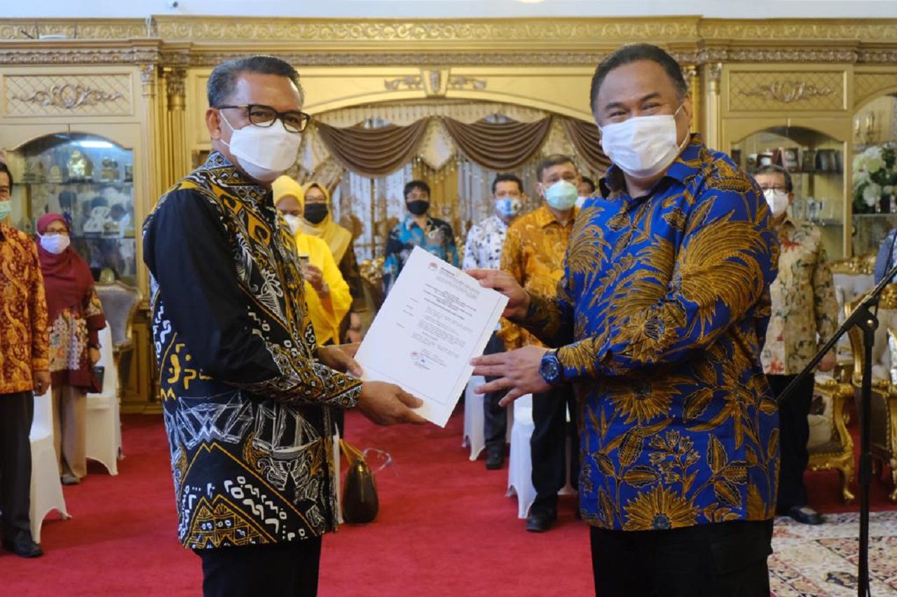 Nurdin Abdullah Kembali Terpilih Aklamasi sebagai Ketua Persada Sulsel
