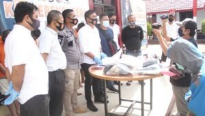 Tim Anti Bandit Polres Gowa Bekuk 5 Terduga Pelaku Pembunuhan