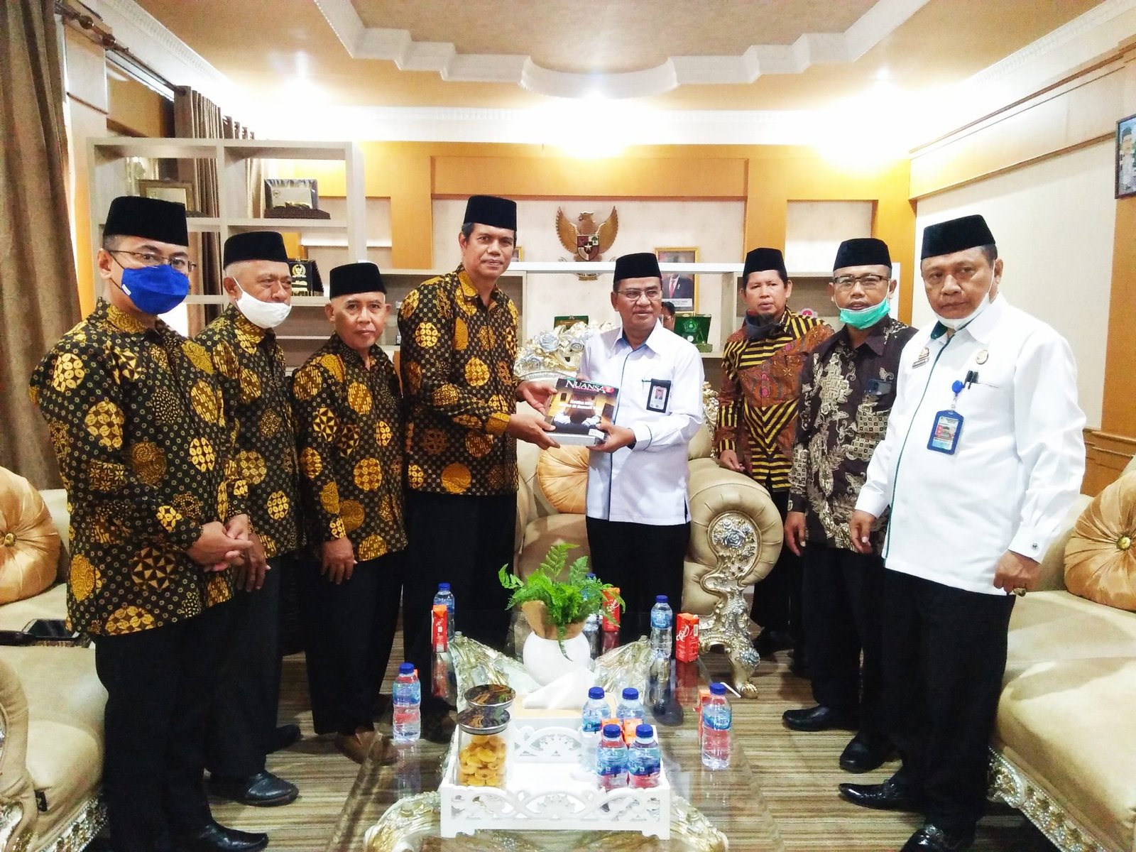 Audiensi Kepala Kemenag Sulsel KH Khaeroni, Pengurus LDII Sampaikan 8 Program Pengabdian