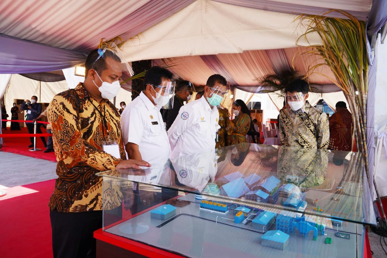 Dilaunching Jokowi, Wagub Sulsel Hadiri Peresmian Pabrik Gula PAG di Bombana