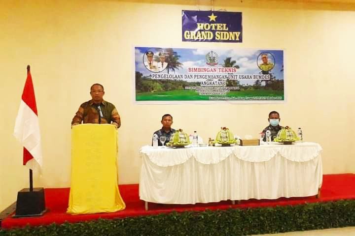 Kadis PMD Sulsel Latih Pengelolaan Manajemen Bumdes Sidrap