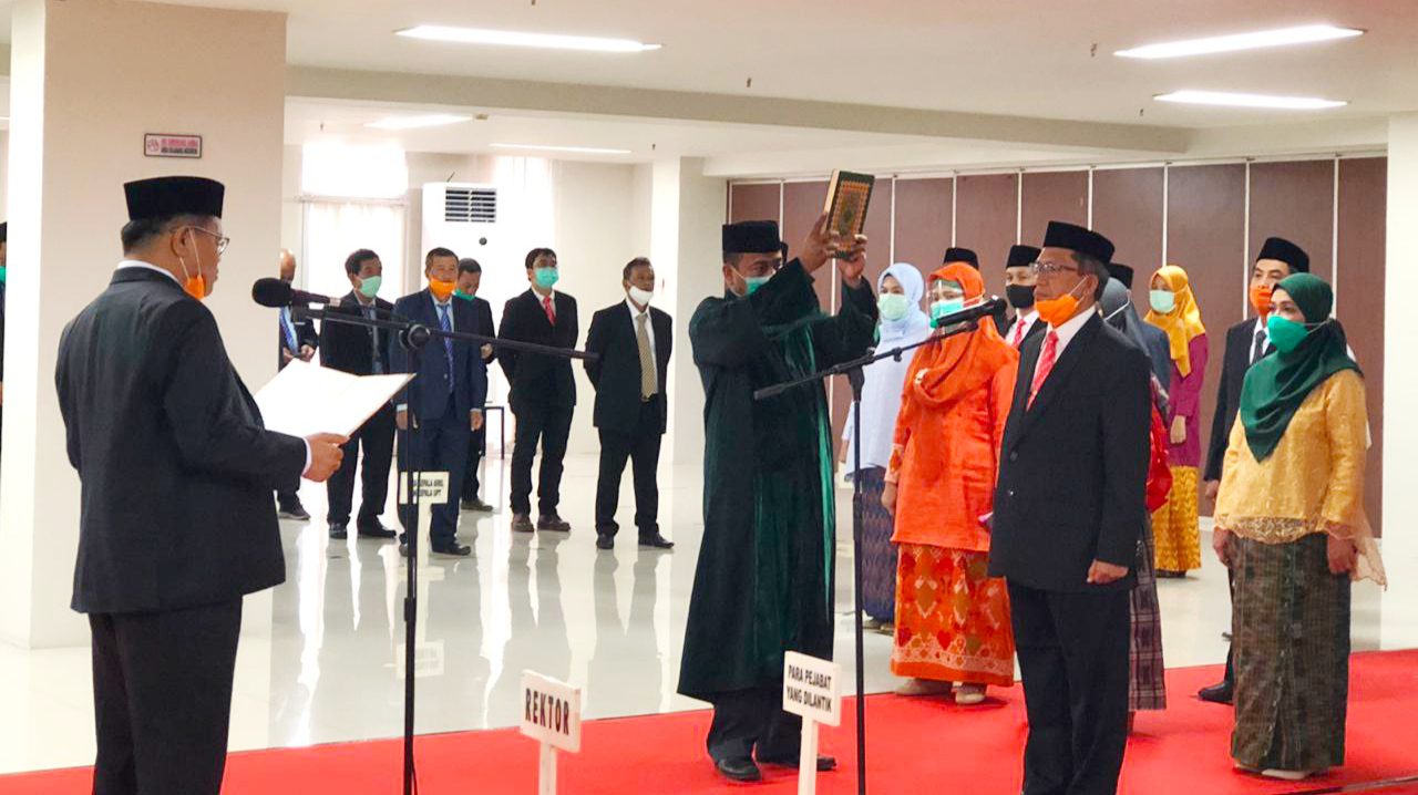 Rektor UNM lantik Dekan Psikologi dan 30 Pejabat Lingkup UNM