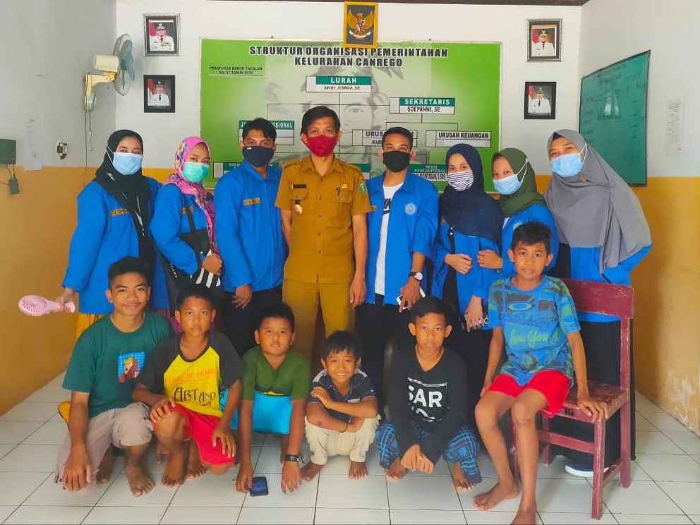 Lurah Canrego Takalar Andi Jemma Sambut Hangat KKP Plus Fisip Unismuh Makassar Angkatan XXI