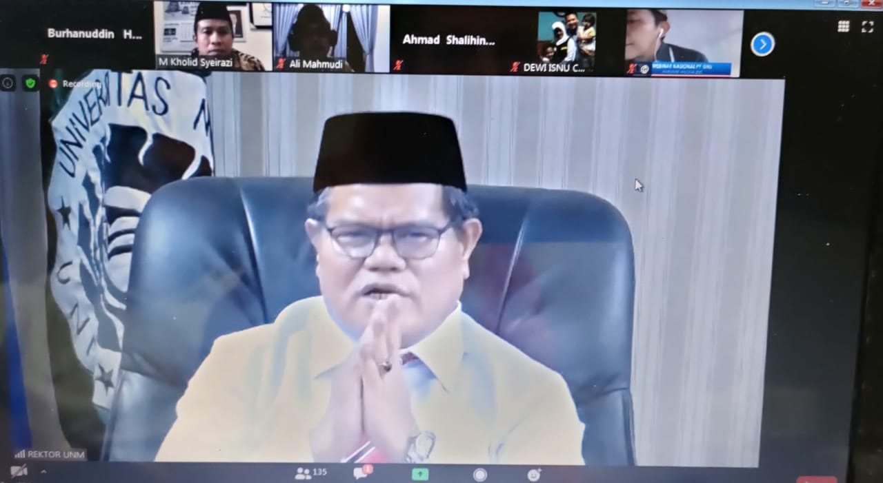 Rektor UNM, Dorong Kurikulum Kewirausahan pada Santri