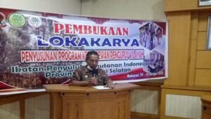 Hadiri Lokakarya DPW IPKINDO Sulsel, Kadishut Ingin langkah konkrit untuk Kelestarian Hutan