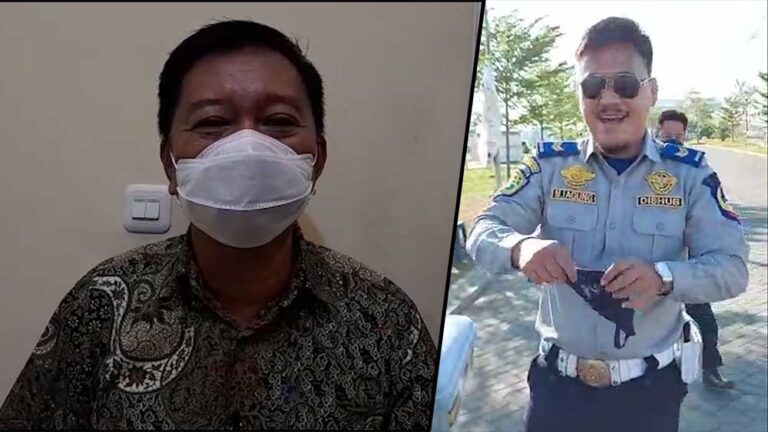 Viral Anggotanya Tidak Gunakan Masker, Kadishub: Yang bersangkutan Untuk Sementara Tidak diaktifkan dilapangan 3 diskominfo
