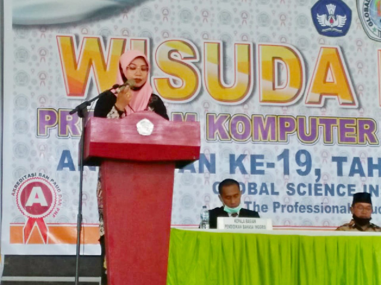 Dosen FKIP Unismuh Makassar Eny Syatriana Orasi ilmiah di Global Scence Institute Ternate