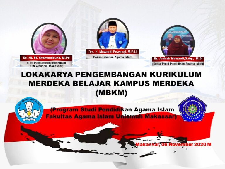Prodi PAI Unismuh Makassar Lokakarya Pengembangan Kurikulum MBKM 4 Prodi PAI Unismuh Makassar Lokakarya Pengembangan Kurikulum MBKM