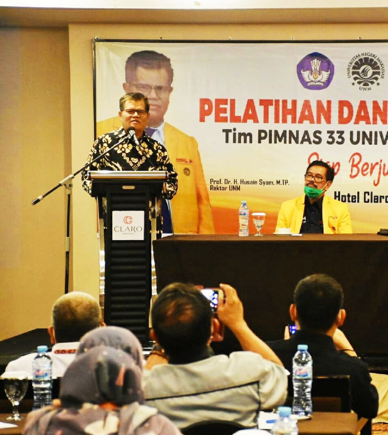 Rektor UNM Motivasi Tim PIMNAS UNM