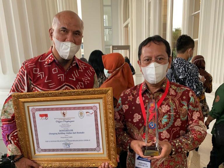 Pemkot Makassar Raih Top Penghargaan Inovasi Pelayanan Publik Penanganan Covid-19