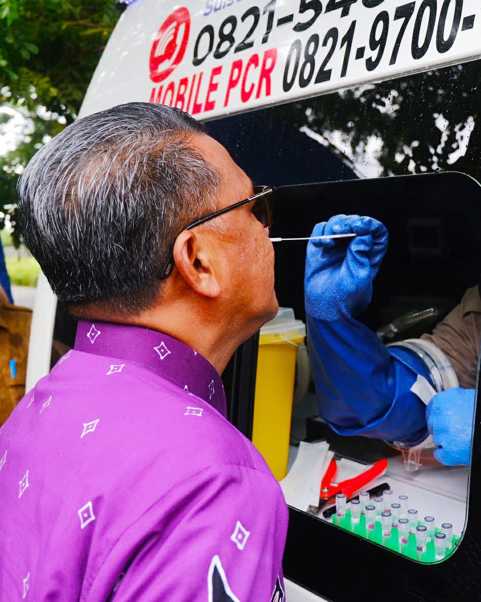 Pertama di Indonesia, Gubernur Launching Swab Massif Guru se Sulsel