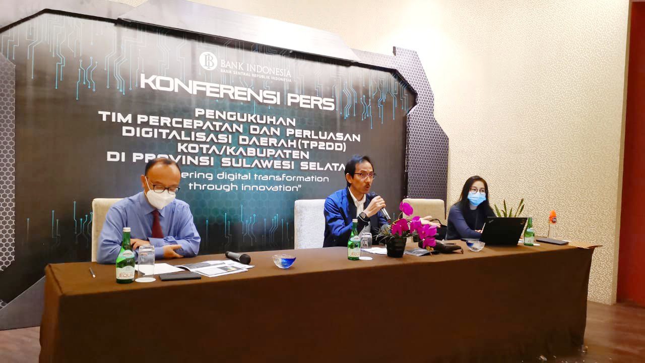 5 Daerah di Sulsel akan Dikukuhkan Menjadi TP2DD, Ini Penjelasan BI Sulsel