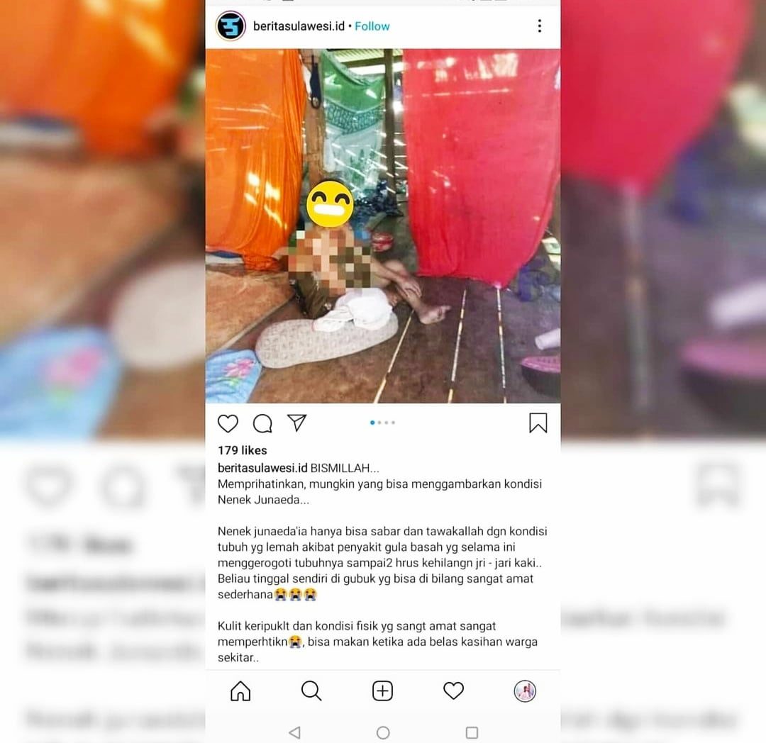 Nenek Junaeda Kini Mendapat Bantuan Medis Usai Dikunjungi Tim Wagub Sulsel 2 Nenek Junaeda Kini Mendapat Bantuan Medis Usai Dikunjungi Tim Wagub Sulsel