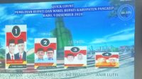 Hasil Quick Count Pilkada Pangkep 2020, MYL-SS Ungguli Lawannya