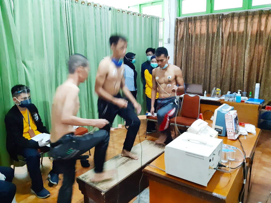 Atlet PON XX Sulsel Jalani Tes Fisik