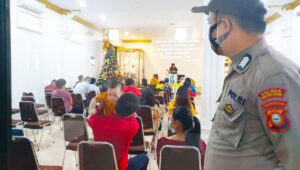 Jamin Kemanan Perayaan Nataru, Polres Selayar Intensifkan Pengamanan Tempat Ibadah