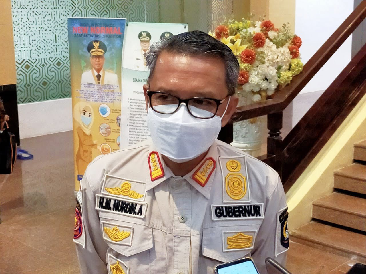 Nurdin Abdullah Daftar untuk Vaksinasi Pertama di Sulsel