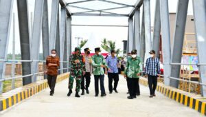 Resmikan Jembatan Sungai Watu, Gubernur: Mendorong peningkatan kesejahteraan masyarakat