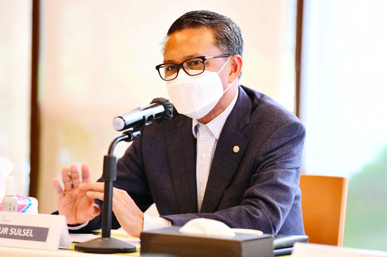 Gubernur Sulawesi Selatan Nurdin Abdullah.